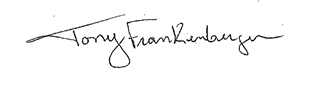 Signature Tony Frankenberger